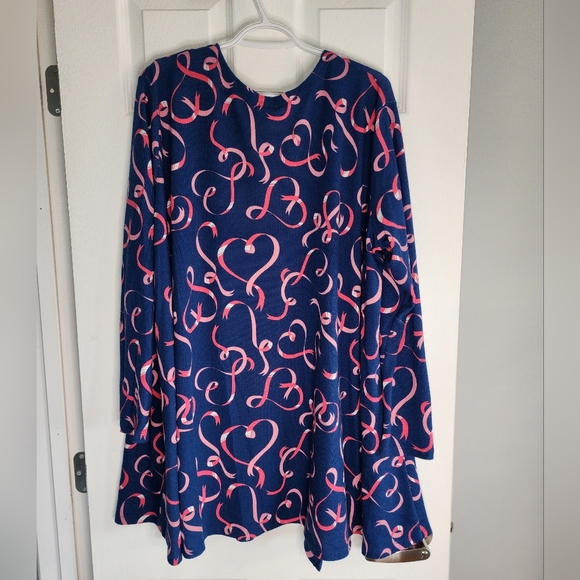 LuLaRoe Heart Ribbon Cardigan - Picture 2 of 4